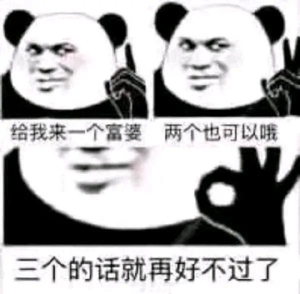 熊猫头表情包:抱抱老子