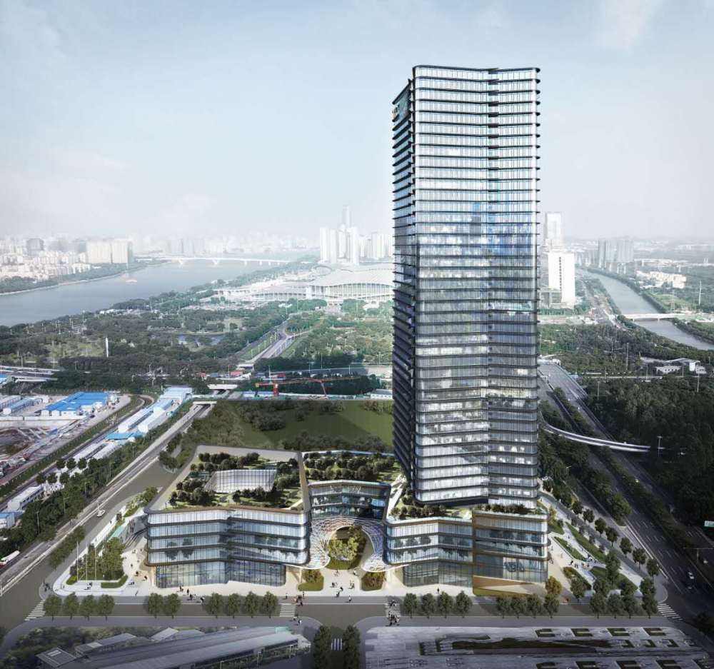 大厦(trendy international centre,tic)为赫基集团新总部,位于广州市