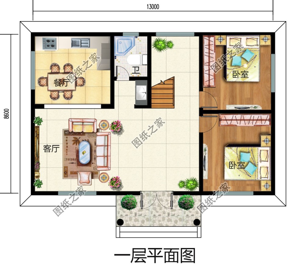 120平方自建户型图,挑一款回家建,选好图纸建房如此的