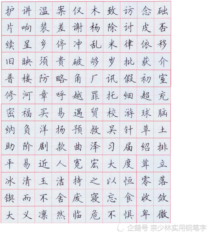 田英章高清全本:钢笔楷书字帖 楷书《千字文》书法规范字