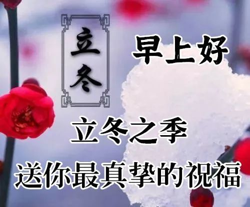 立冬最漂亮早上好动态表情图片大全,早晨好动图美图