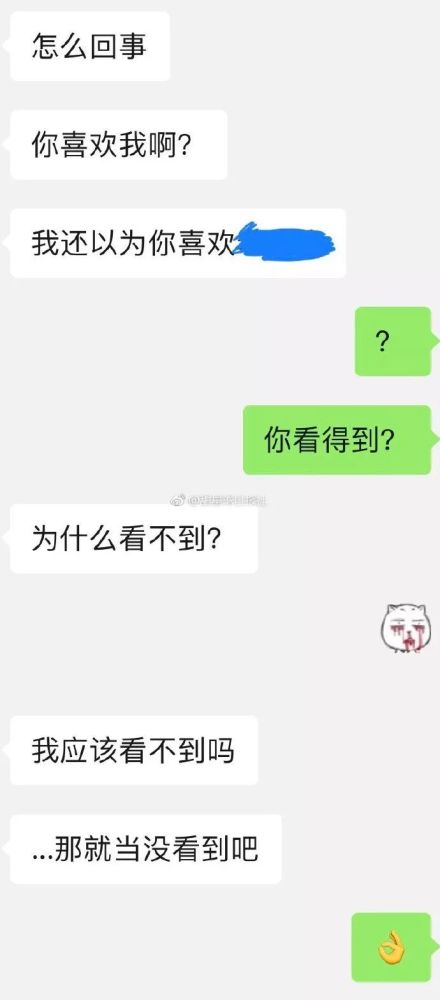 "用微信隐藏消息的bug疯狂骂了暗恋对象,没想到他竟然