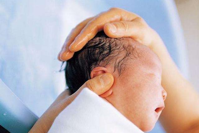 宝宝的头发从胎儿期就开始生长了,毛囊数量决定头发数量,而毛囊在