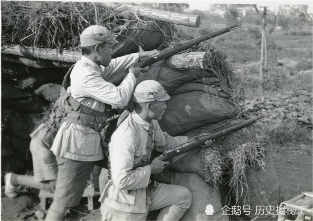 当时,中国军队武器最好的当属国民党中央军.