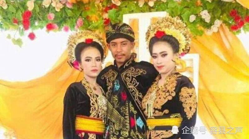 只有18岁,高中未毕业的ahmad接连娶了2个妻子.