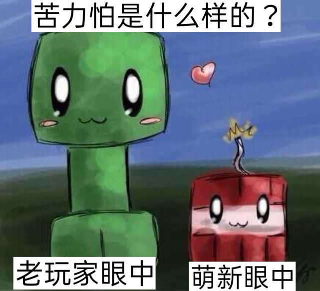 我的世界:如何辨别mc里的真萌新?老玩家看到最后竟无言以对