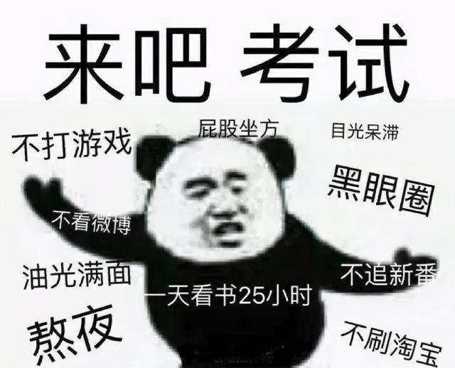 考初级专属表情包大合集!每张都值得珍藏