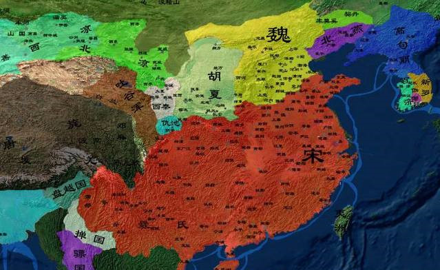 南北朝历史一团浆糊看懂这10幅地图你就豁然开朗了