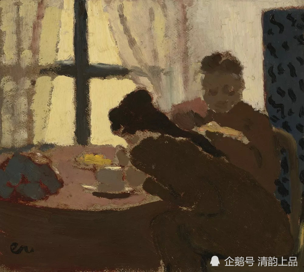 法国纳比派代表画家,大师维亚尔,油画作品欣赏