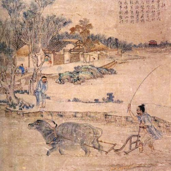 古代耕织图.