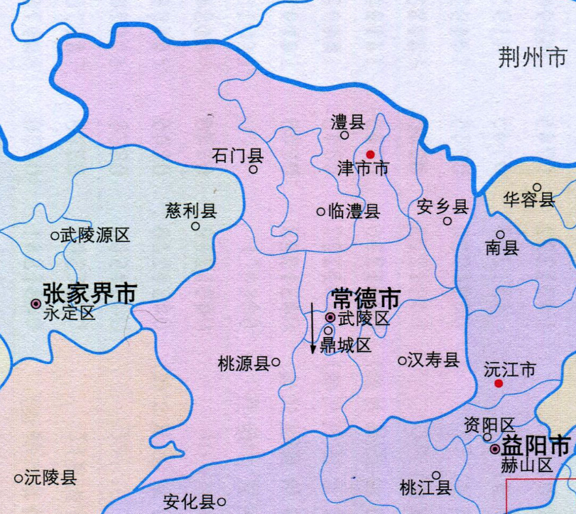 常德9区县人口一览桃源县96万武陵区74万