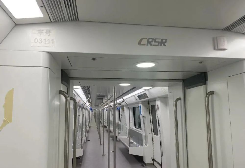 南昌地铁3号线车型为b型列车 整体布局与1号线和2号线一样