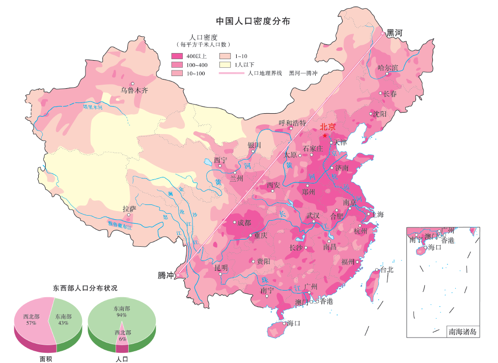 人口分界线_这条线为何被称为 最牛分界线(2)