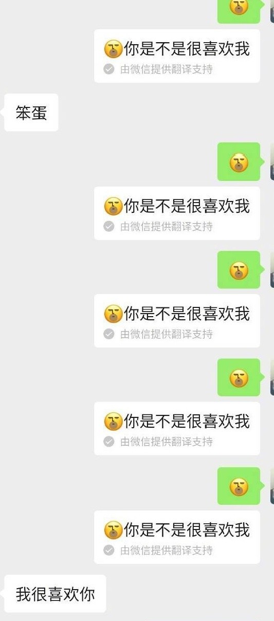 用微信表情翻译表白程序员的小浪漫赶紧get起来