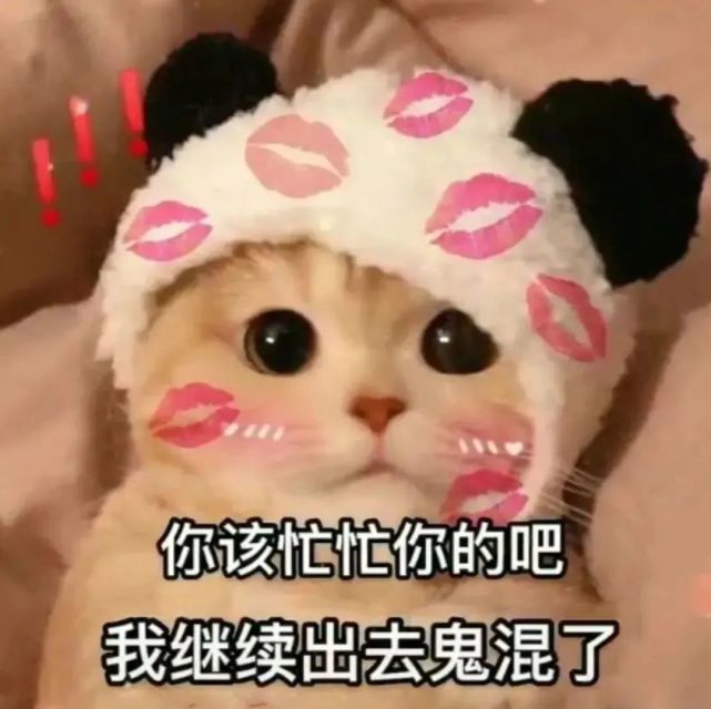 你忙你的吧我要出去鬼混了