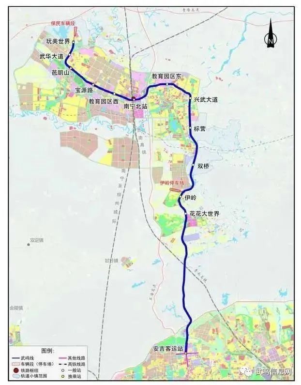 南宁地铁4号线,武鸣线,机场线……你最关心的地铁最新