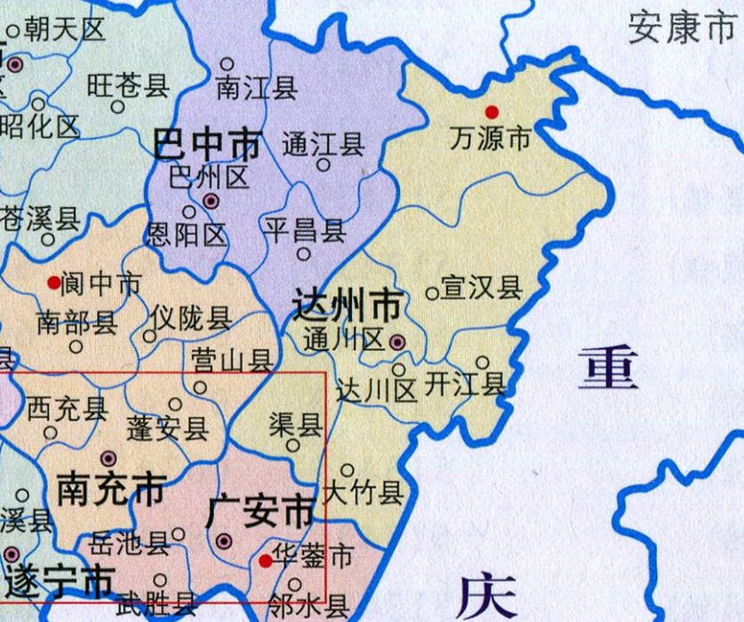 达州市市区人口_达州市地图