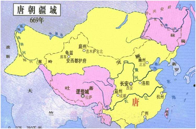 唐朝末年地图