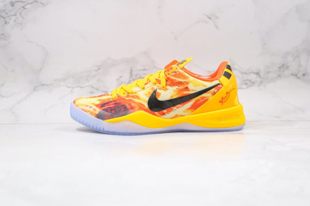 耐克nike kobe 8 shanghai科比8代篮球鞋上海火花配色