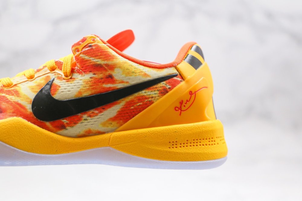 耐克nike kobe 8 shanghai科比8代篮球鞋上海火花配色