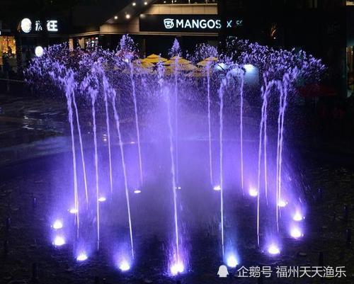 福州最大的音乐喷泉-东泰禾水秀广场音乐喷泉,歇业了吗?