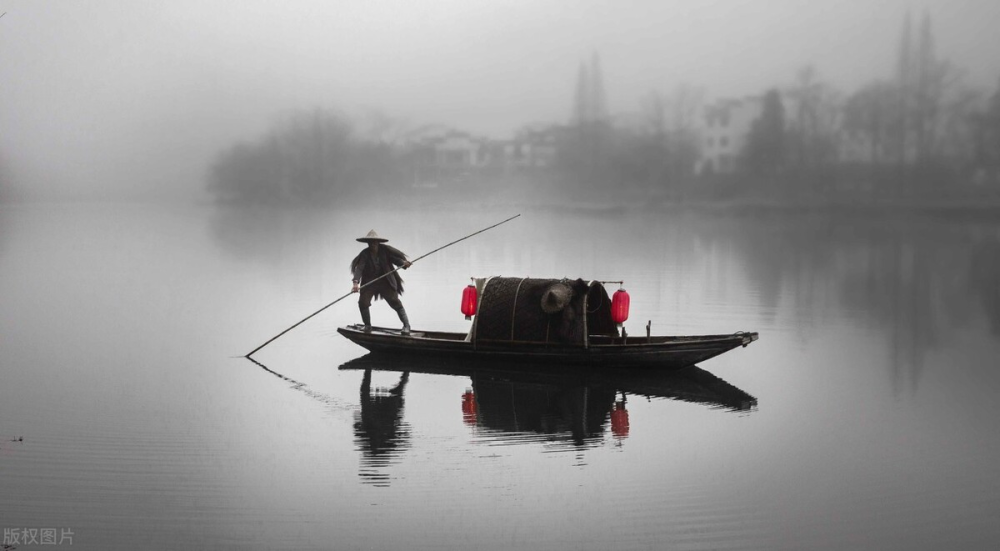 寒江孤影,江湖故人