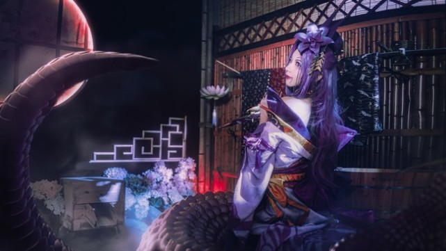cos欣赏:灵魂莲华 蛇女