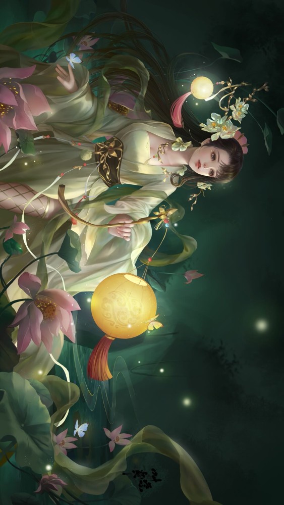 一组唯美好看的国风动漫壁纸