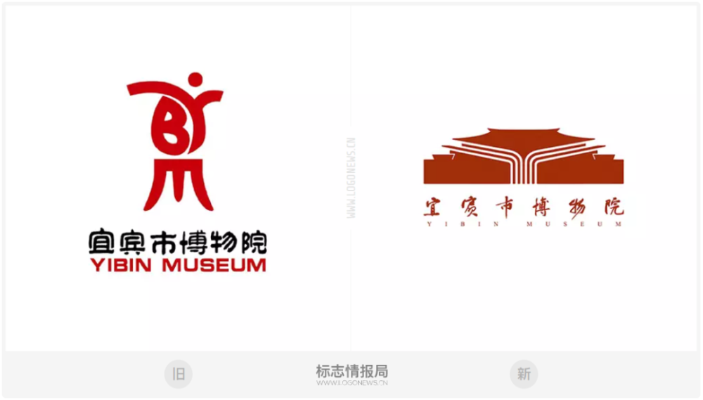 宜宾市博物院新logo,隐含传统龙头意向!