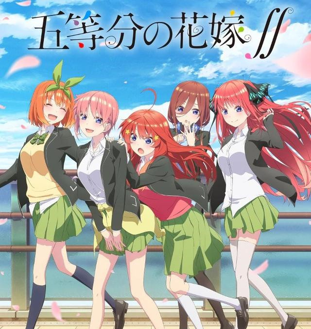 五等分的花嫁角色pv放出第二季明年一月播