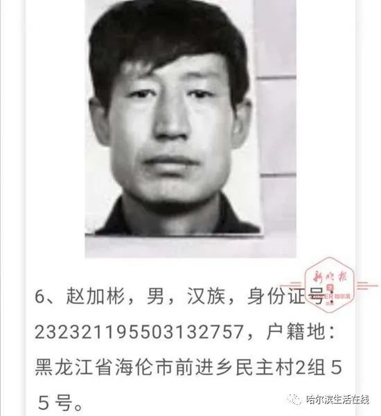 黑龙江警方悬赏缉捕18名重大刑事案件在逃人员附照片