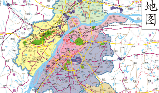 安徽省的江浦县1953年为什么划分给了江苏省的南京市