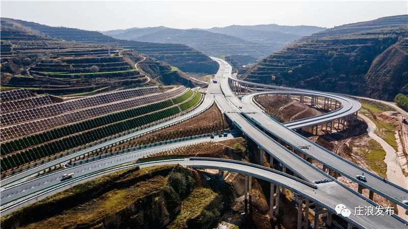 好消息!静宁至庄浪高速公路今日正式通车