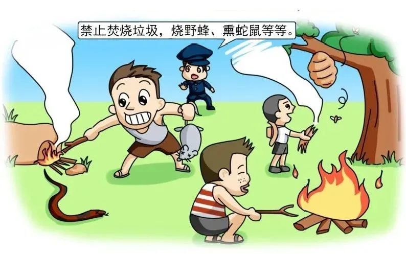 我们每个人都需要建立防火意识 野外防火,人人有责 野外防火安全知识