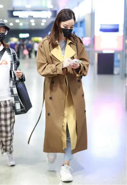 中长款风衣搭配图片_中长款风衣搭配图片女(3)