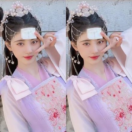 美图|鞠婧祎古装剧《慕南枝》今日杀青!期待它早点播出!