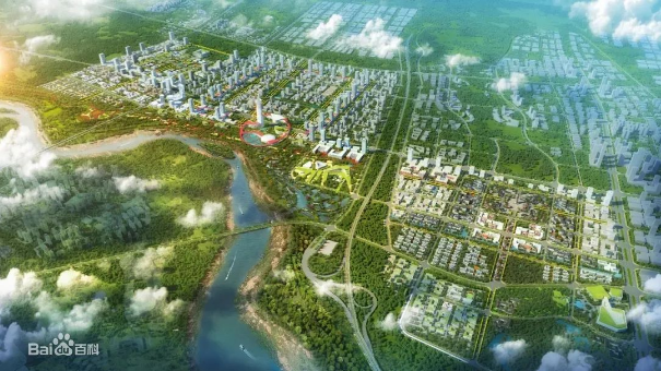 泾河新城规划面积133平方公里,位于西咸新区东北方向,是中华人民共和