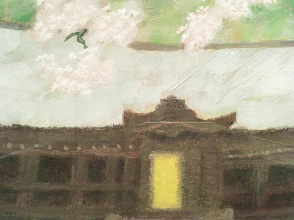 秋色|日本现代风景画大师池田遥邨画作