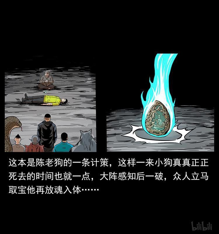 幽冥诡匠黑狐对陈小狗出手陈老狗趁机将龙胆取出但遭到大个子的抱怨