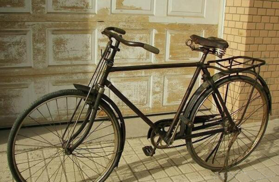 日本丰田生产的老自行车