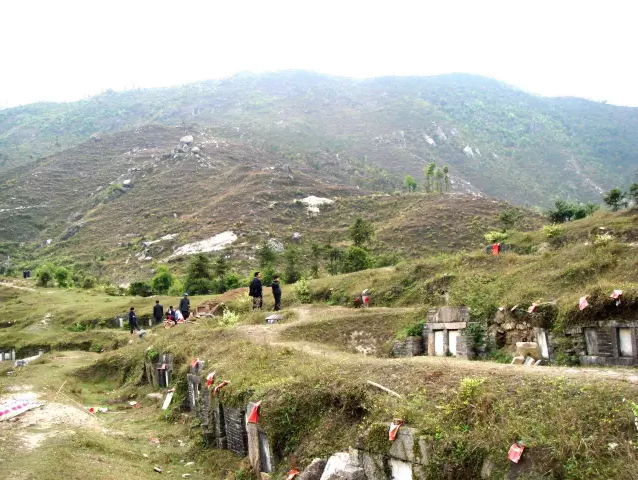 江西三僚曾氏虎形地,宋朝时期墓地,结骑龙穴