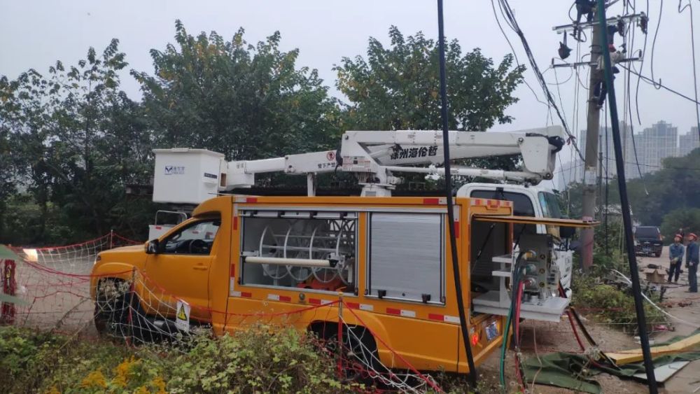组一一成:主要由国六底盘车,旁路负荷开关,旁路高压电缆,旁路附件