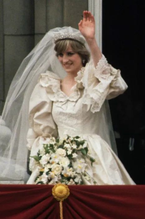 戴安娜婚纱照_戴安娜王妃婚纱照(3)