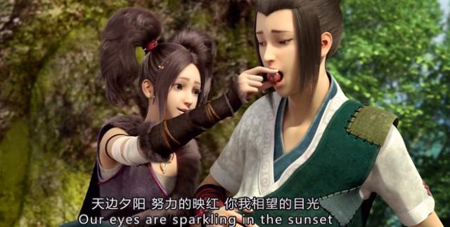 在让大家笑够以后立马来了一段煽情的,梅姐嗜钱如命的根本原因是为了