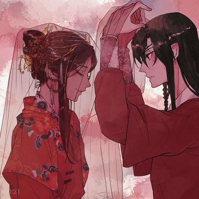 动漫情头 天官赐福花怜