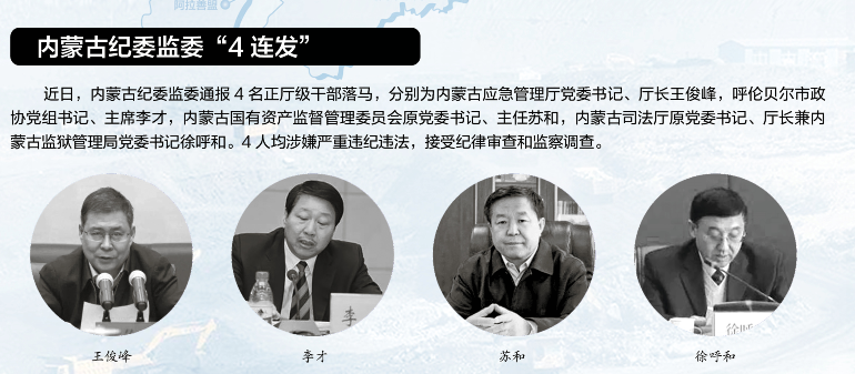 呼伦贝尔市政协原党组书记,主席李才;内蒙古自治区国有资产监督管理