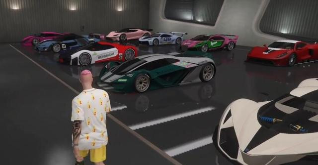 gta5土豪的50辆玩具欣赏洛圣都亿万富翁的车库