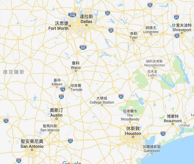 美国德州夜晚上空灯光不断变换队形,引发了人们的ufo猜想