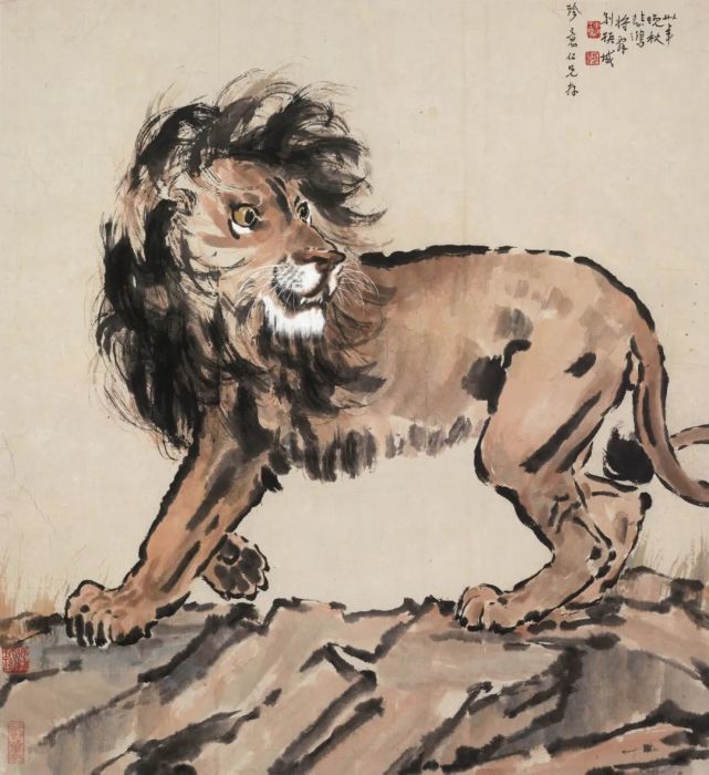 保利拍卖2020秋拍】时代的猛醒——徐悲鸿《雄狮》的独立苍茫与傲岸无畏
