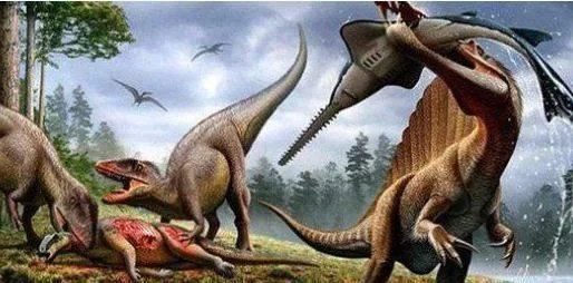 地球最大食肉恐龙能战胜霸王龙吗棘龙出场,能坚持几分钟